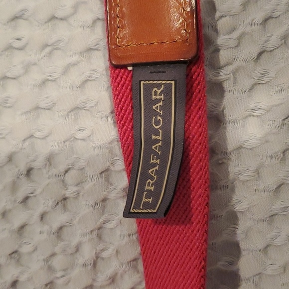 Trafalgar Pink Web Belt 34 - Picture 3 of 5